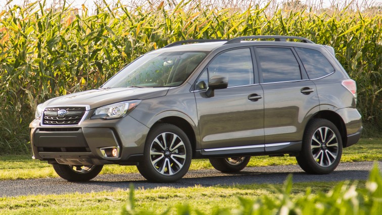 2017 Subaru Forester in green