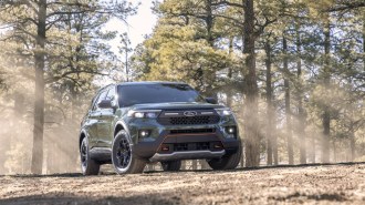 2021 Ford Explorer Timberline Front Three Quarter