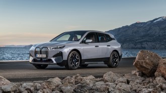 2022 BMW Ix Front Three Quarter