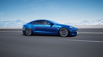 2022 Tesla Model S Plaid Driving Profile