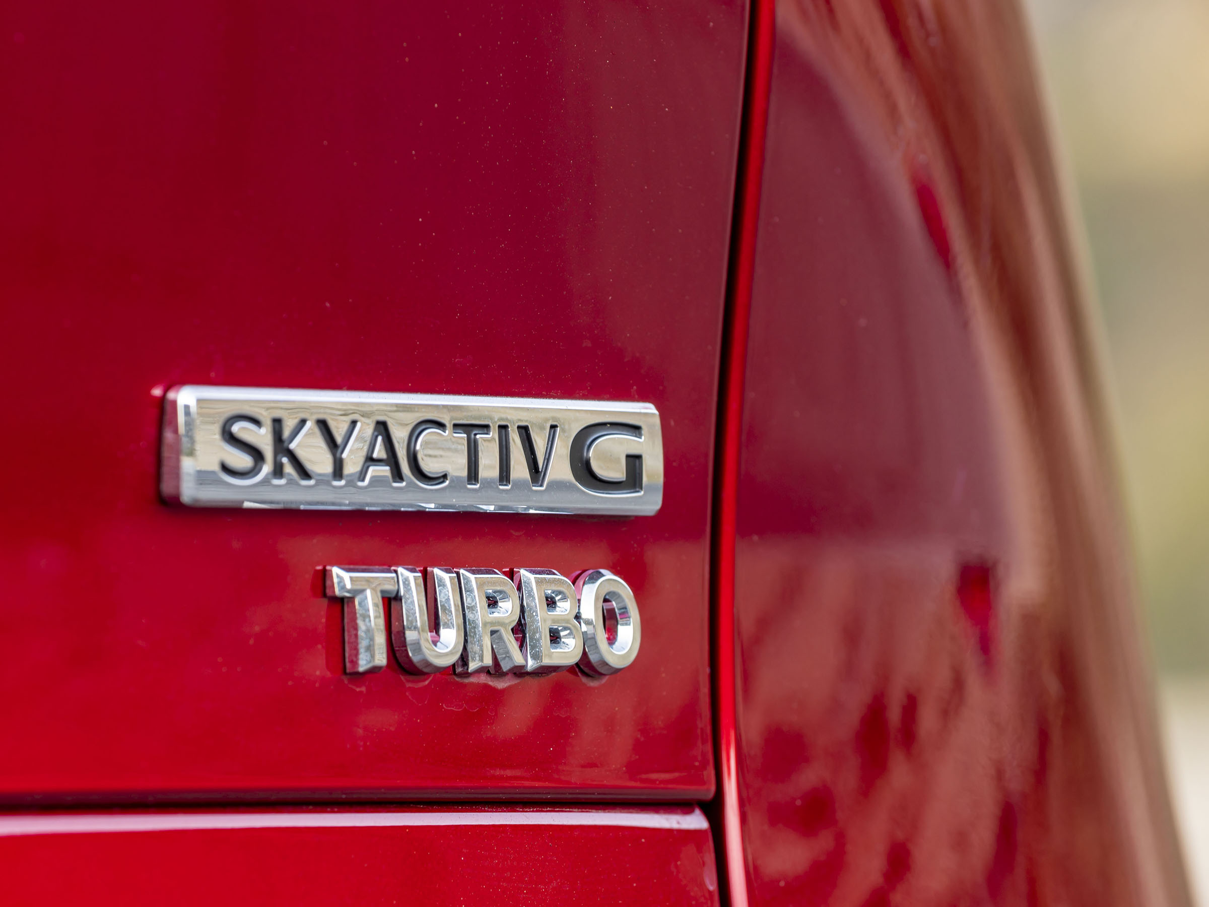 2021 Mazda CX-30 Turbo badge