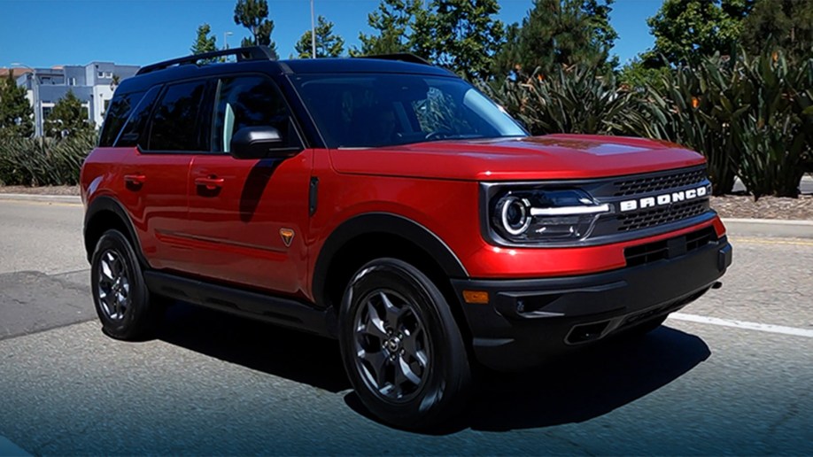 2021 Ford Bronco Sport Front Right in Red