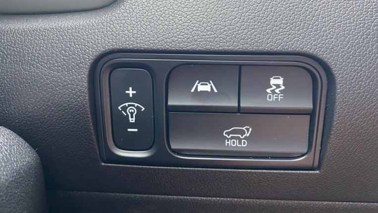 Electronic Stability Control button