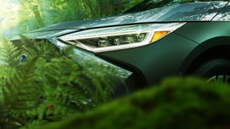 Subaru Solterra Teaser Front