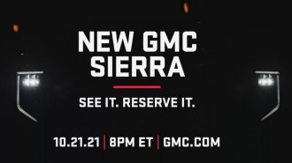 2022 GMC Sierra Teaser