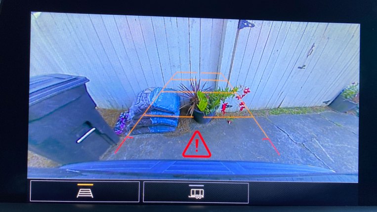 Back-up camera on 2021 Chevy Suburban 