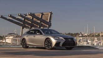 2022 Lexus LS 500 Front Three Quarter