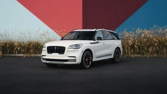 2022 Lincoln Aviator Jet Package Front Three Quarter