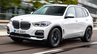 2022 BMW X5 in white.