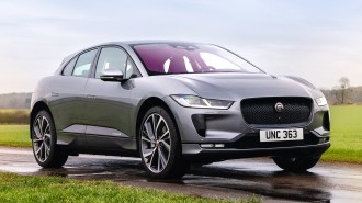 2022 Jaguar I-Pace in charcoal.