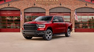 2022 Ram 1500 Firefighter Edition Front Three Quarter