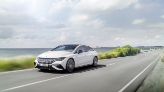 The 2023 Mercedes-Benz EQE sedan