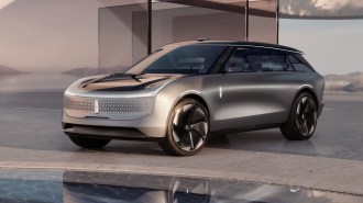 Lincoln Star Concept Front Three Quarter