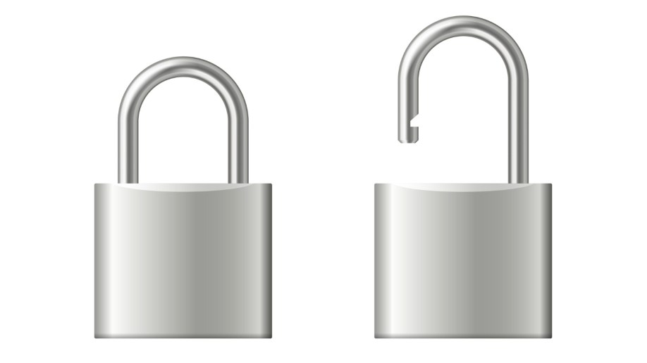 Padlock to use in case of EV cable theft