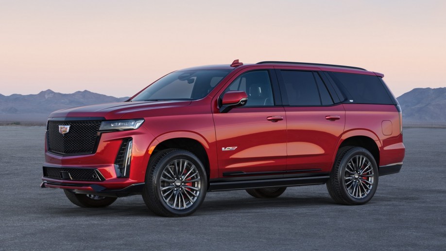 2023 Cadillac Escalade-V Red Front