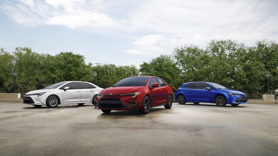 The 2023 Toyota Corolla lineup