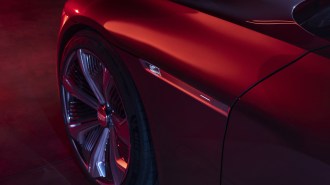 Cadillac Celestiq Teaser Front Fender