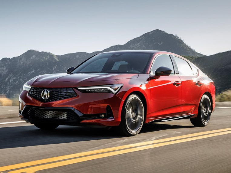 2023 Acura Integra A-Spec trim.