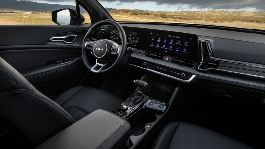 2023 Kia Sportage X-Pro-interior dash and front seats