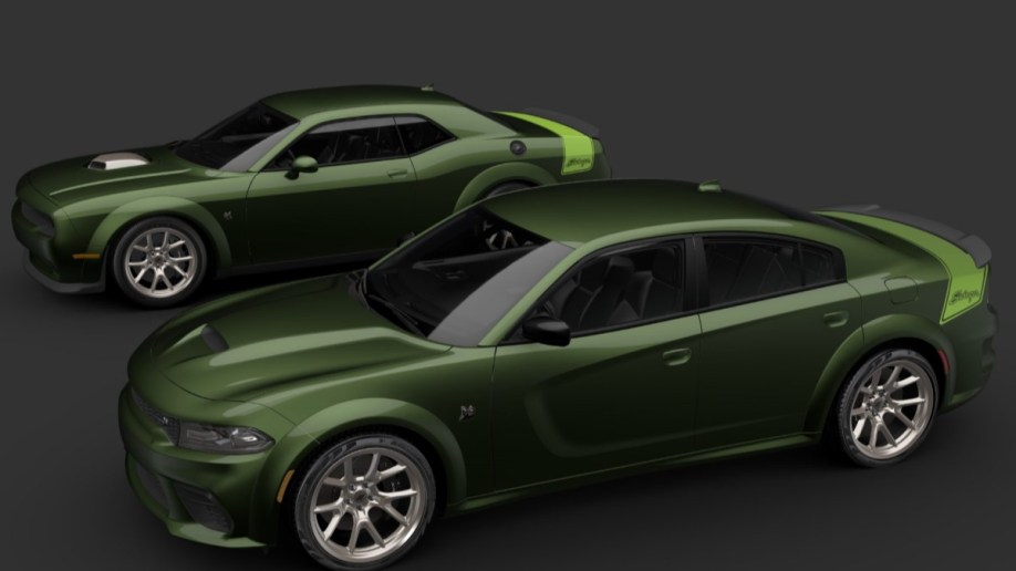 The 2023 Dodge Charger and Challenger Scat Pack Swinger editions