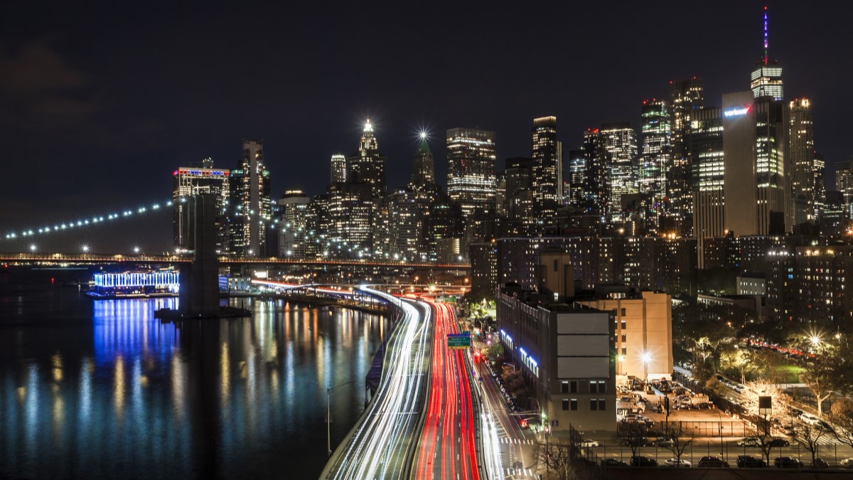 New York city traffic in 2022