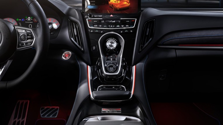 The interior of the 2022 Acura RDX