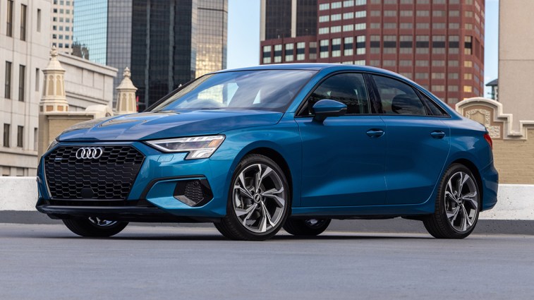 2024 Audi A3 in Turbo Blue