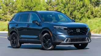 Blue 2023 Honda CR-V Hybrid
