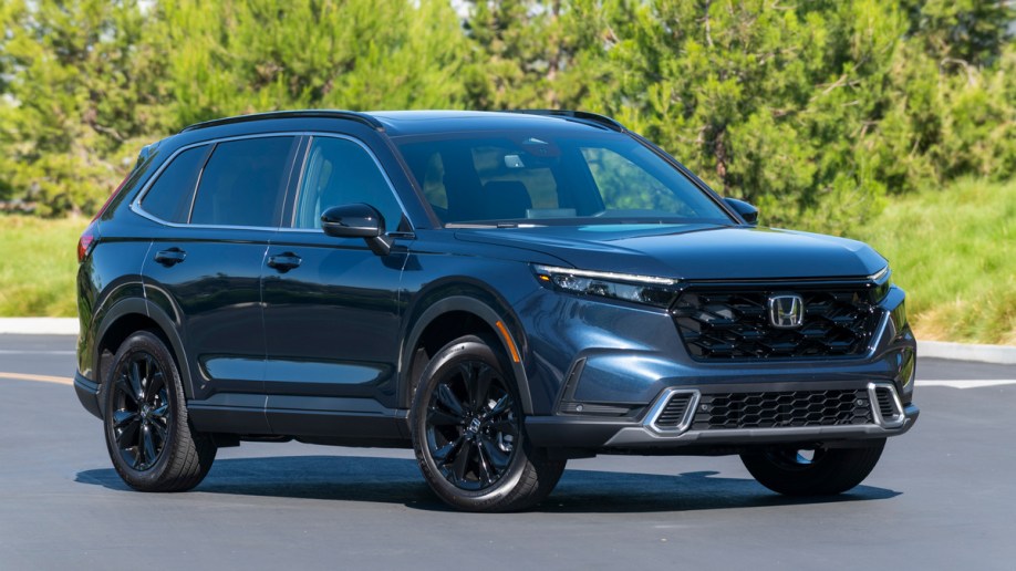 Blue 2023 Honda CR-V Hybrid