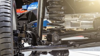 A car's suspension system