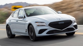 2023 Genesis G70 in White