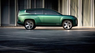 2024 Hyundai Ioniq 7 in green.