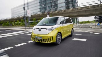 2024 Volkswagen ID.Buzz in highlight green.