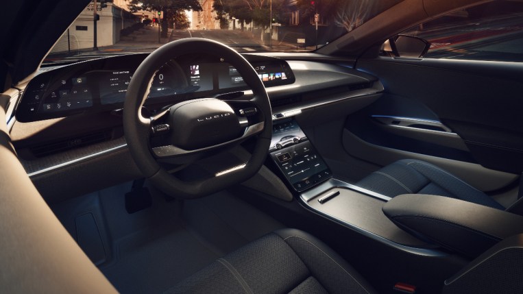 Lucid Air interior