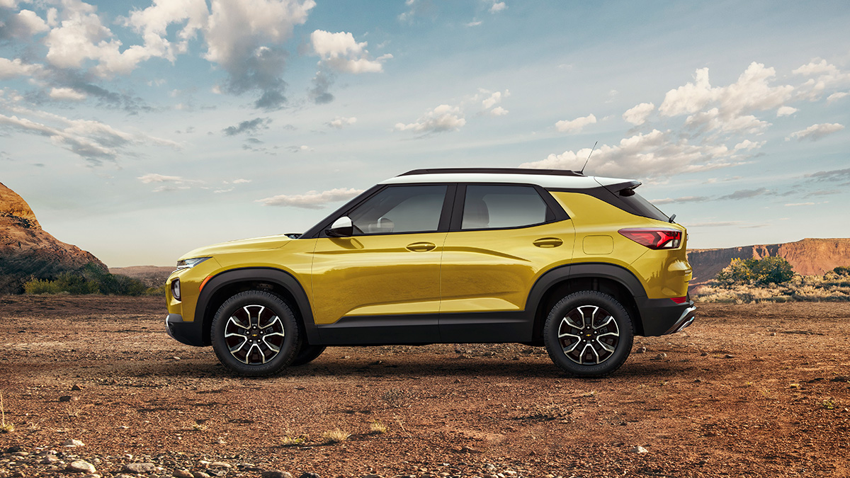 9. 2023 Chevrolet Trailblazer in yellow