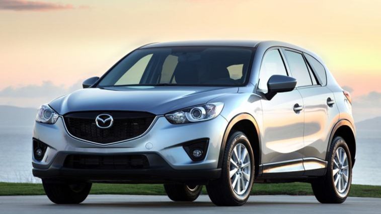 2015 Mazda CX-5 in grey.