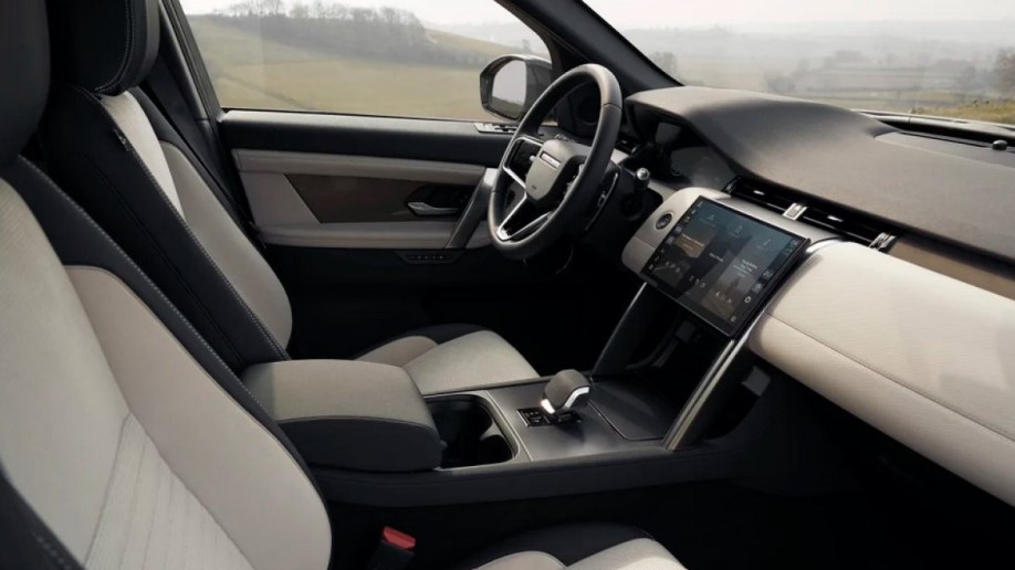 The interior of the 2024 Discovery Sport