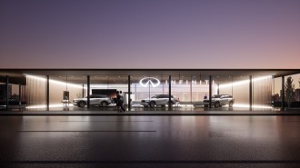 An Infiniti design plan for new dealerships