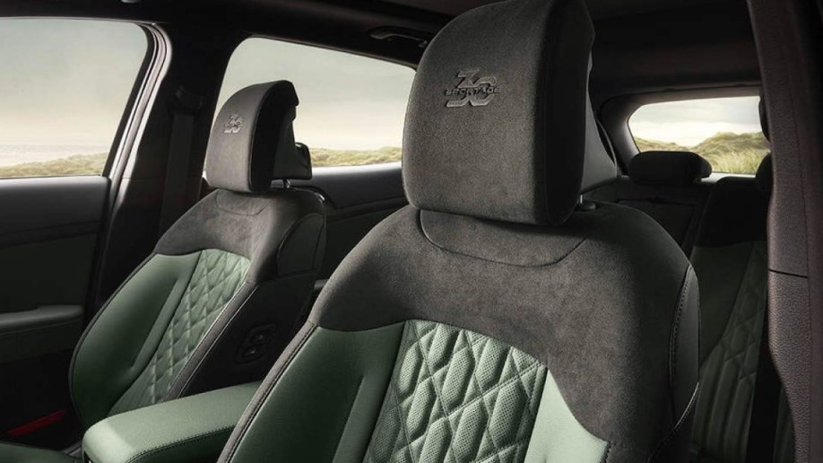 The seats of the 2024 Kia Sportage 30th anniversary edition