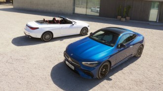The 2024 Mercedes-Benz CLE coupe and convertible.