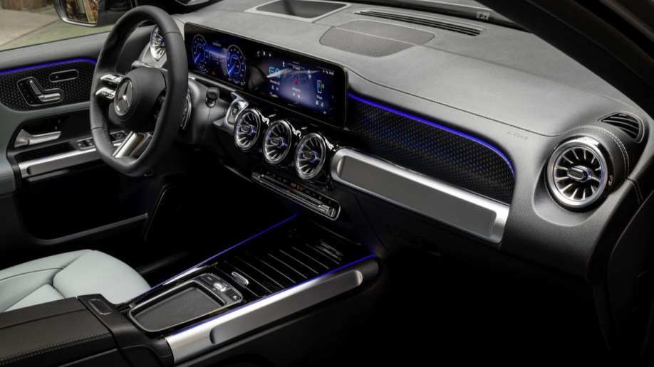 The interior of the 2024 Mercedes-Benz EQB