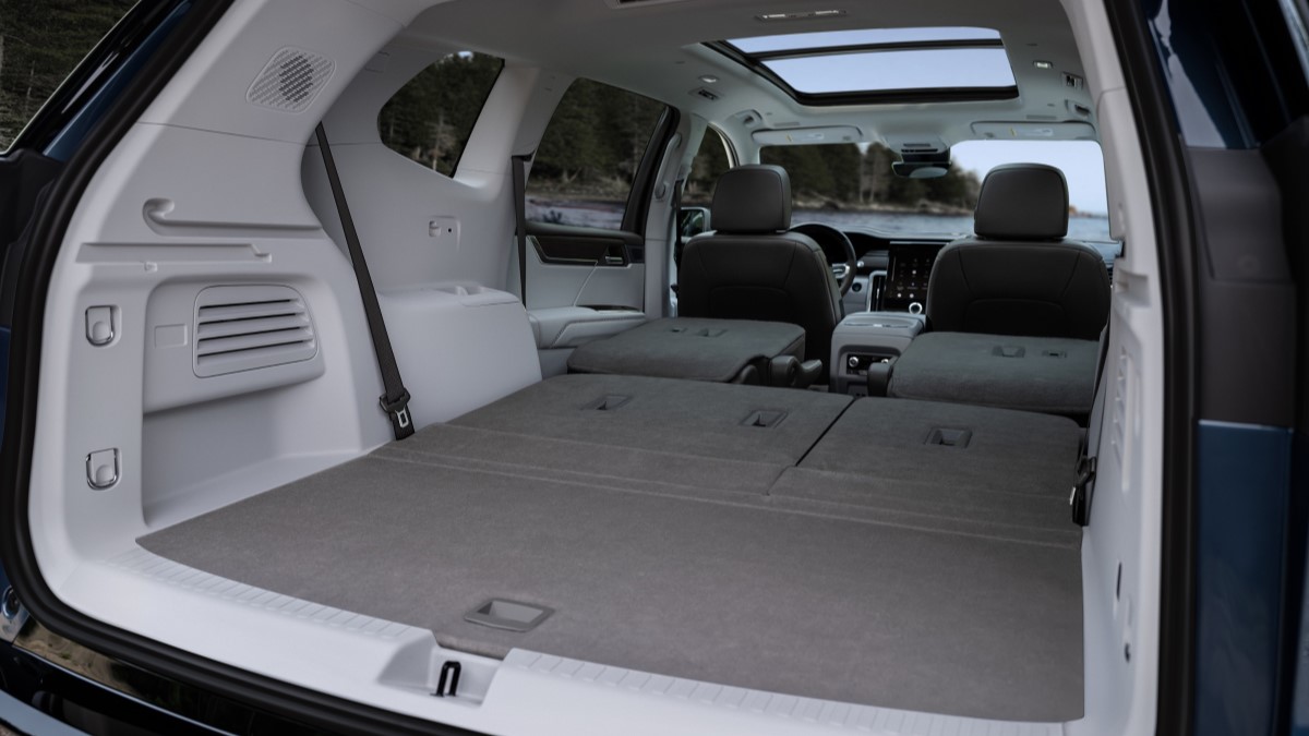 The cargo hold of the 2024 GMC Acadia