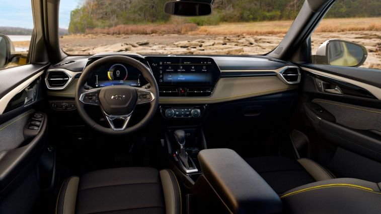 2024 Chevrolet Trailblazer ACTIV front cabin.