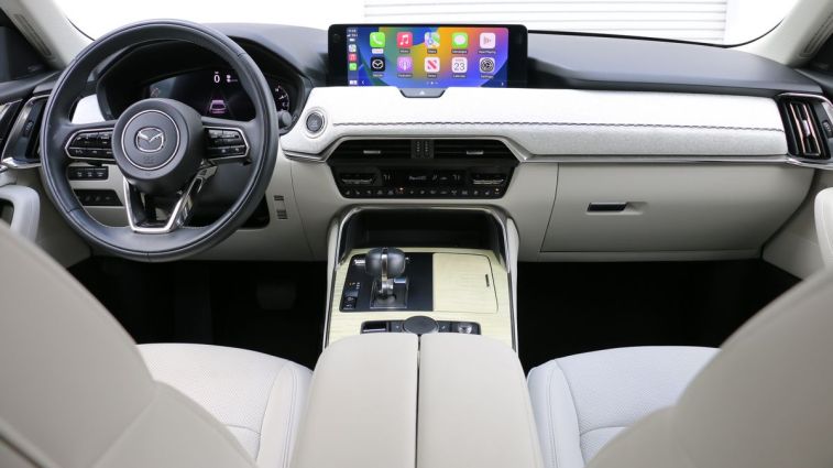 2024 Mazda CX-90 interior dash.
