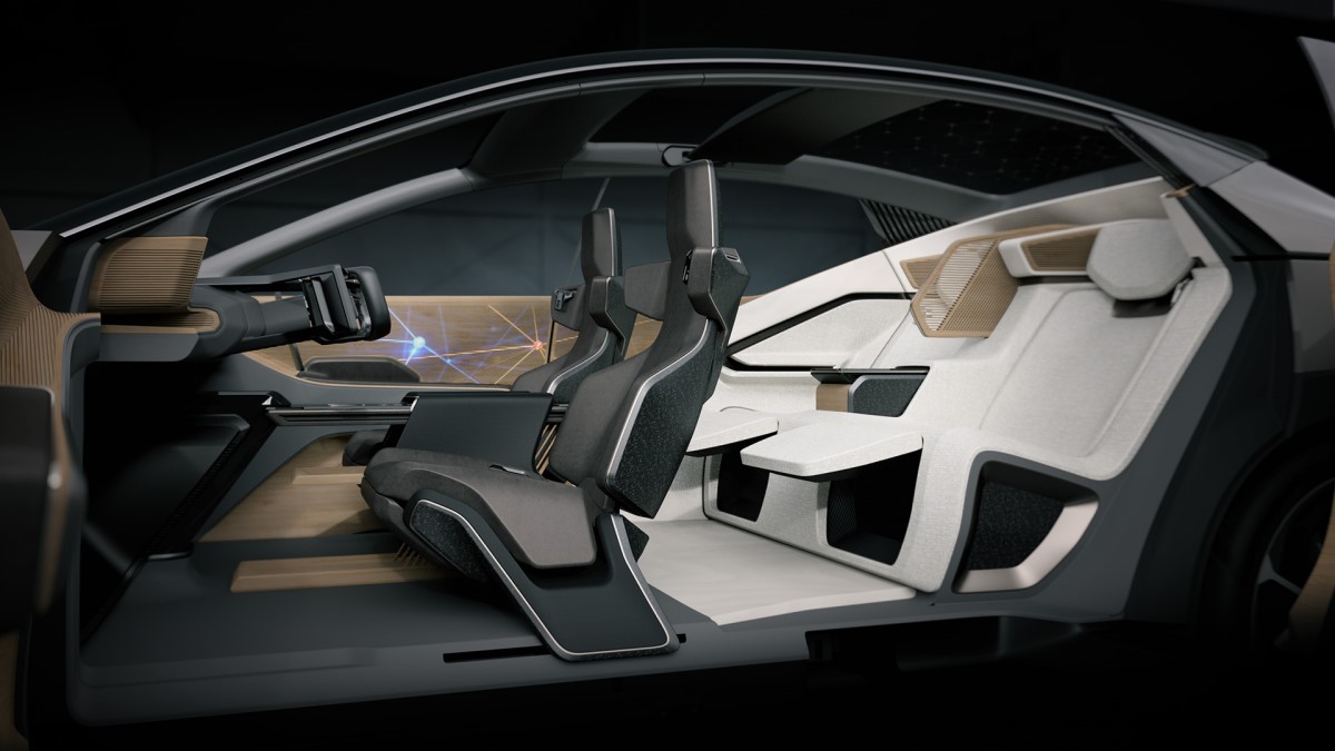 The interior of the Lexus LF-ZL Concept