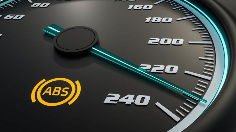 Anti-lock Brake System (ABS) icon.