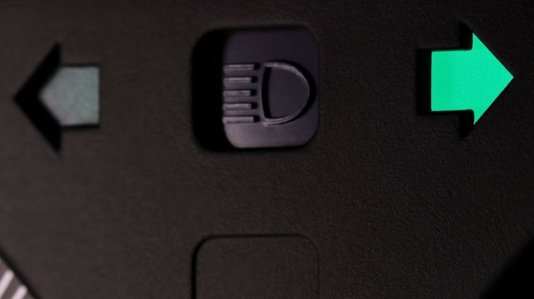 Turn signal indicator.