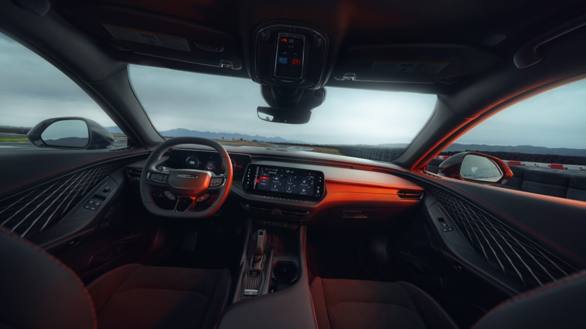 The interior of the 2024 Dodge Charger Daytona