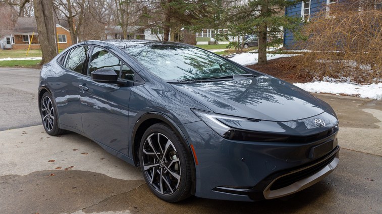 2024 Toyota Prius Prime in grey.