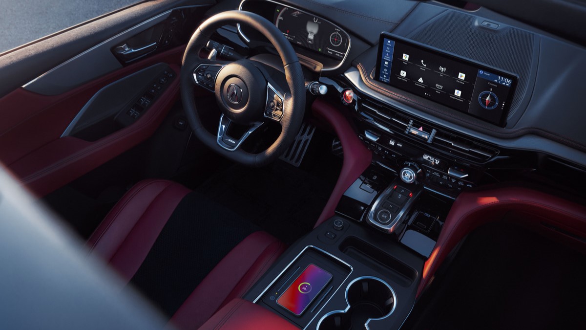 The interior of the 2024 Acura MDX